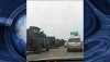 Saudi armored vehicles heading to Qatif