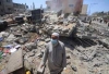 یمن کے صوبے صعدہ میں ایک رہائشی عمارت پر سعودی اتحاد کی بمباری